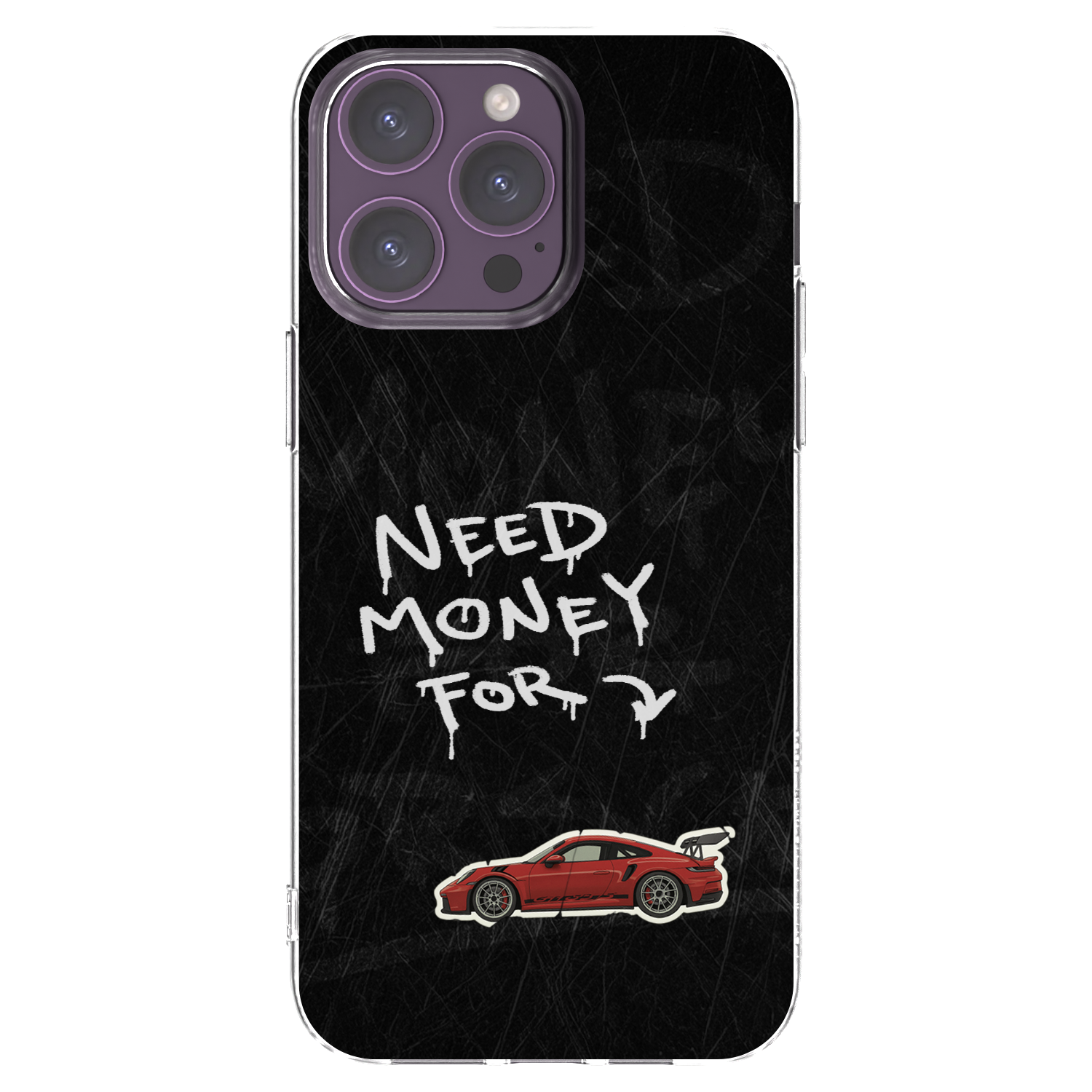 Picasee διαφανής θήκη σιλικόνης Apple iPhone 14 Pro Max - Track Mode