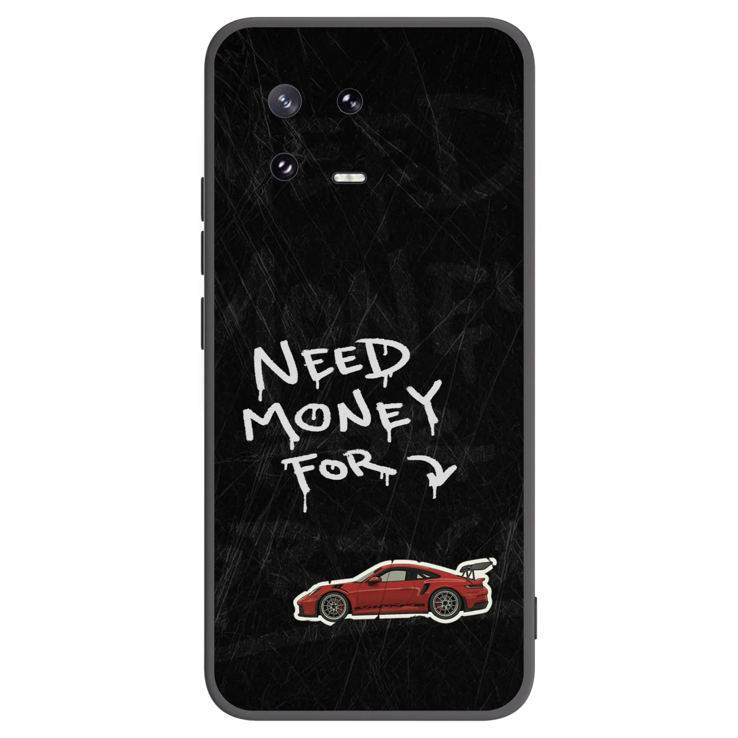 Picasee Μαύρη θήκη σιλικόνης για Xiaomi 13 Pro - Track Mode