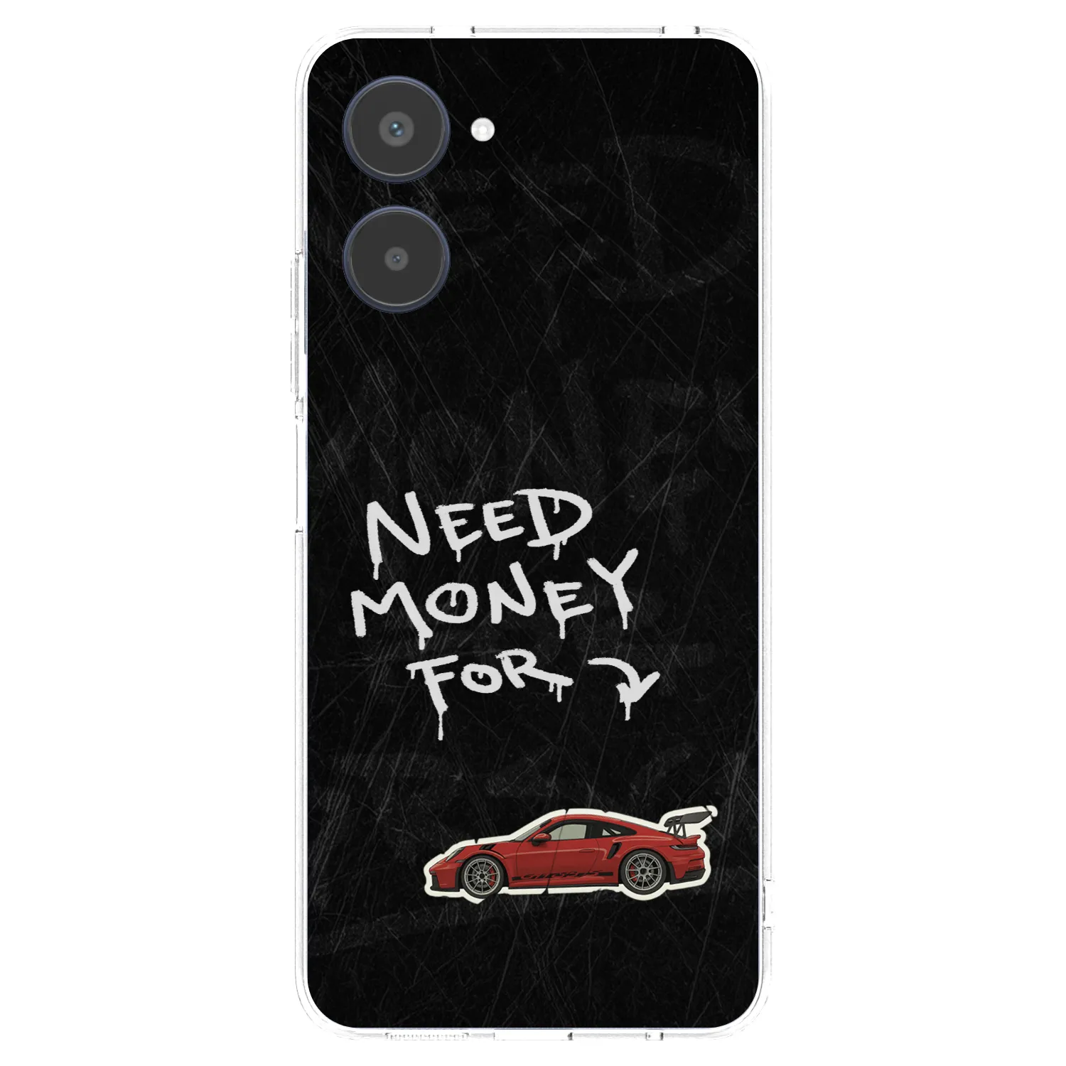 Picasee διαφανής θήκη σιλικόνης Realme 10 4G - Track Mode