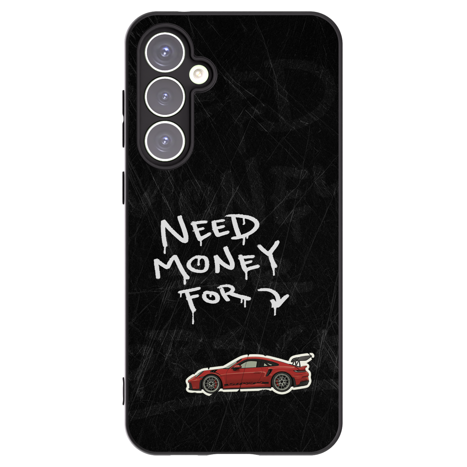 Picasee Μαύρη θήκη σιλικόνης για Samsung Galaxy S23 FE S711B - Track Mode
