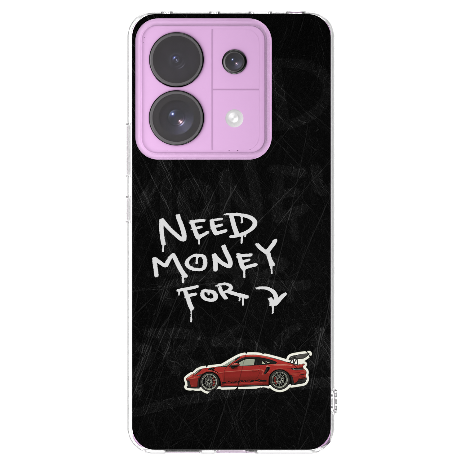 Picasee διαφανής θήκη σιλικόνης Xiaomi Redmi Note 13 Pro 5G - Track Mode