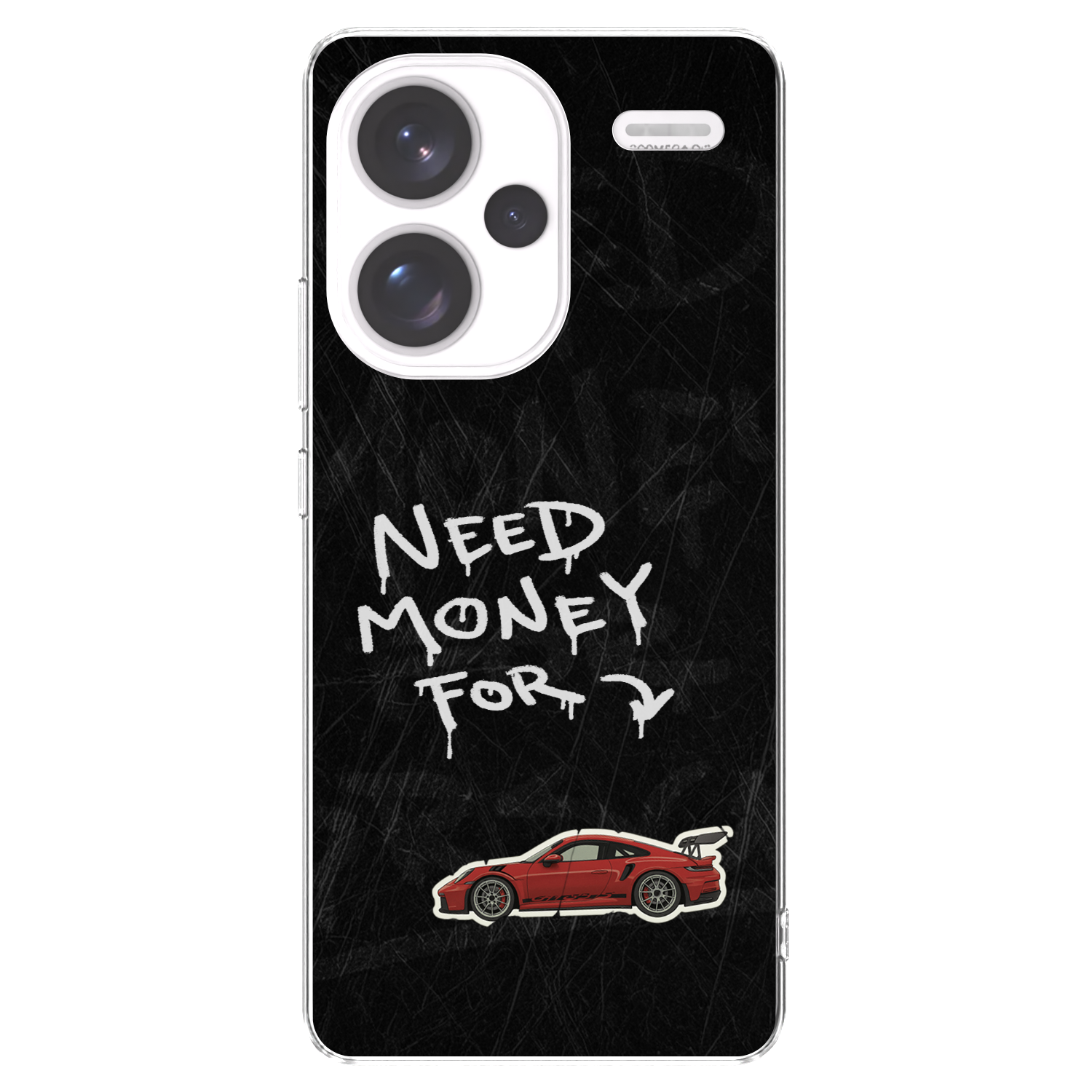 Picasee διαφανής θήκη σιλικόνης Xiaomi Redmi Note 13 Pro+ 5G - Track Mode