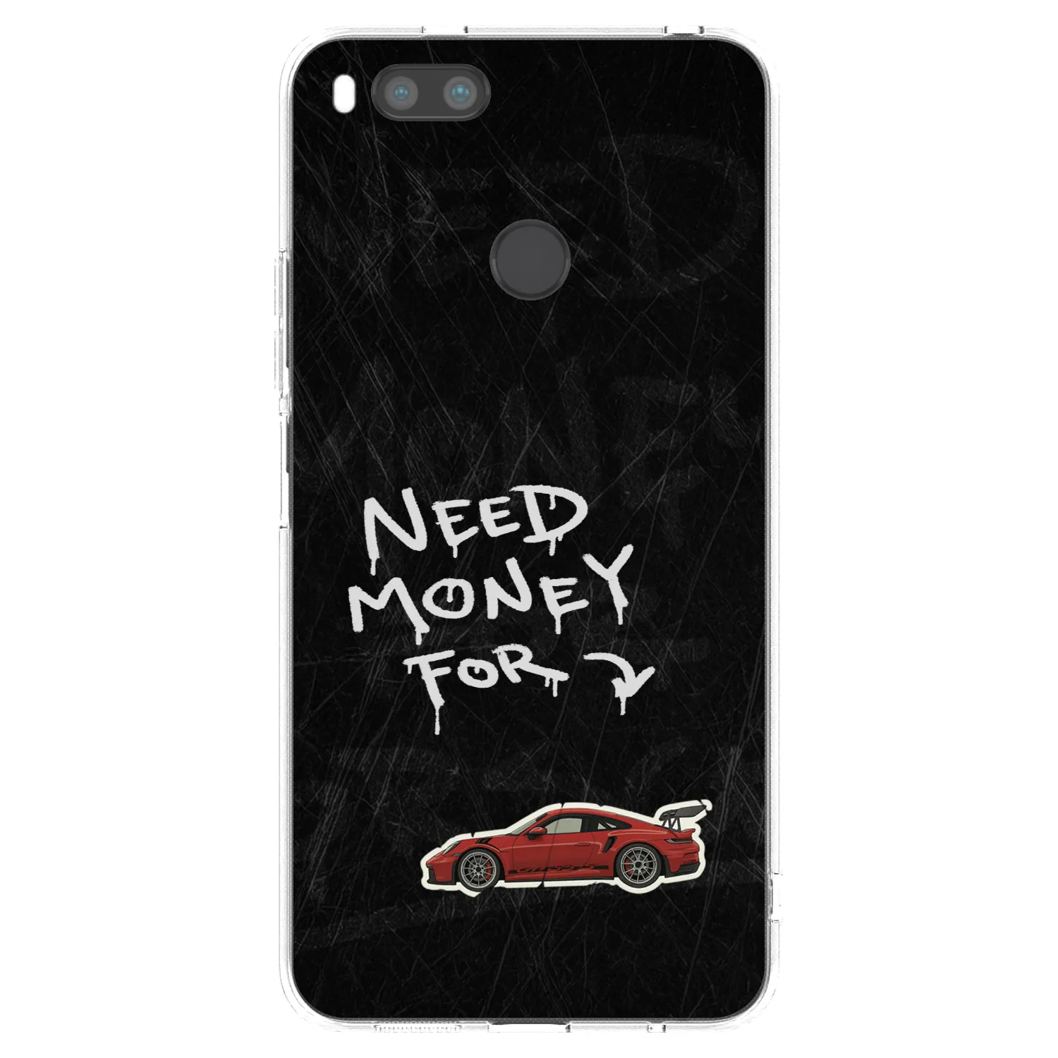 Picasee διαφανής θήκη σιλικόνης Xiaomi Mi A1 Global - Track Mode