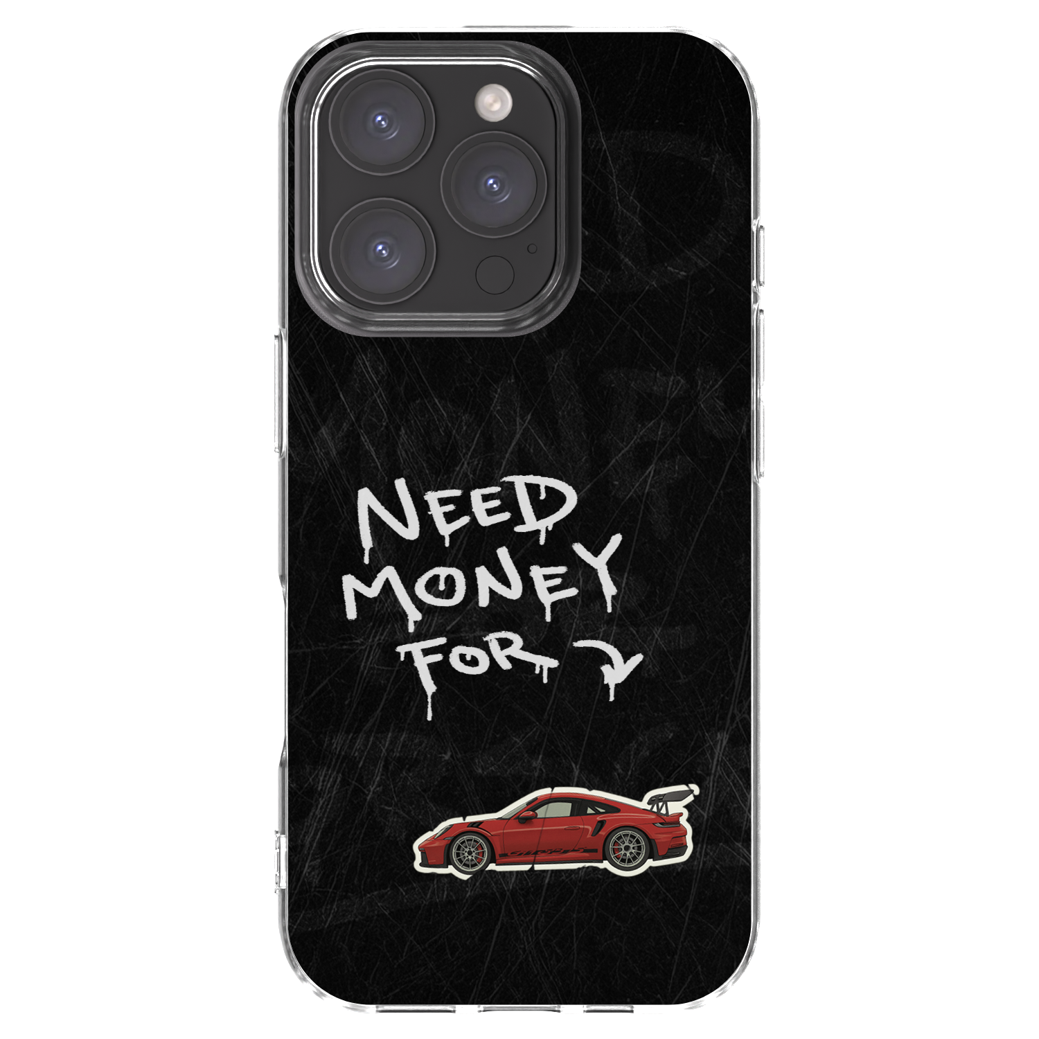 Picasee διαφανής θήκη σιλικόνης Apple iPhone 16 Pro - Track Mode