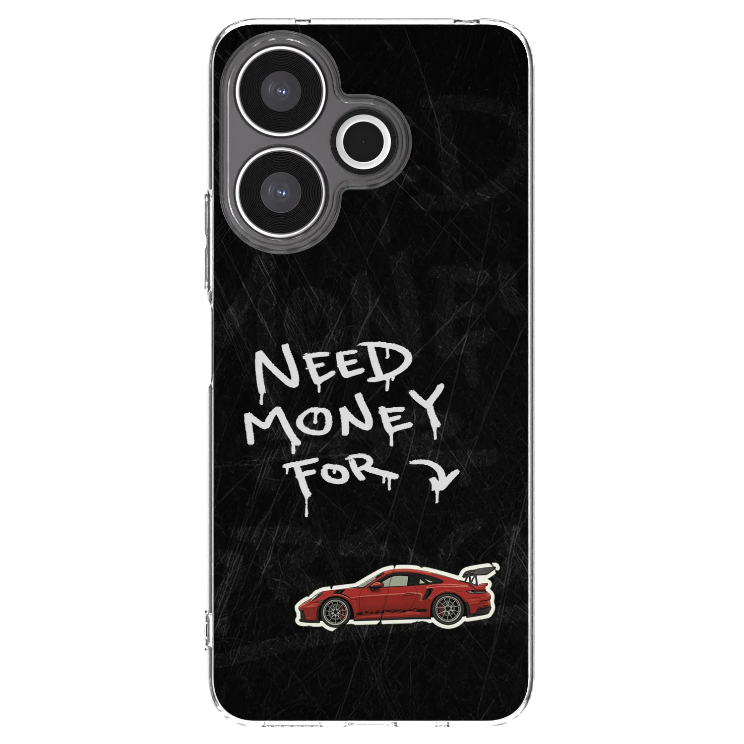 Picasee διαφανής θήκη σιλικόνης Xiaomi Redmi 13 4G - Track Mode