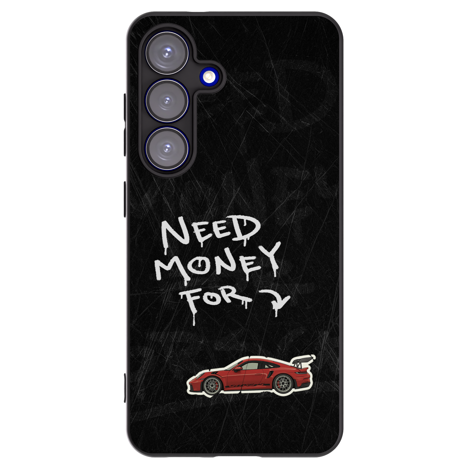 Picasee Μαύρη θήκη σιλικόνης για Samsung Galaxy S25 5G - Track Mode