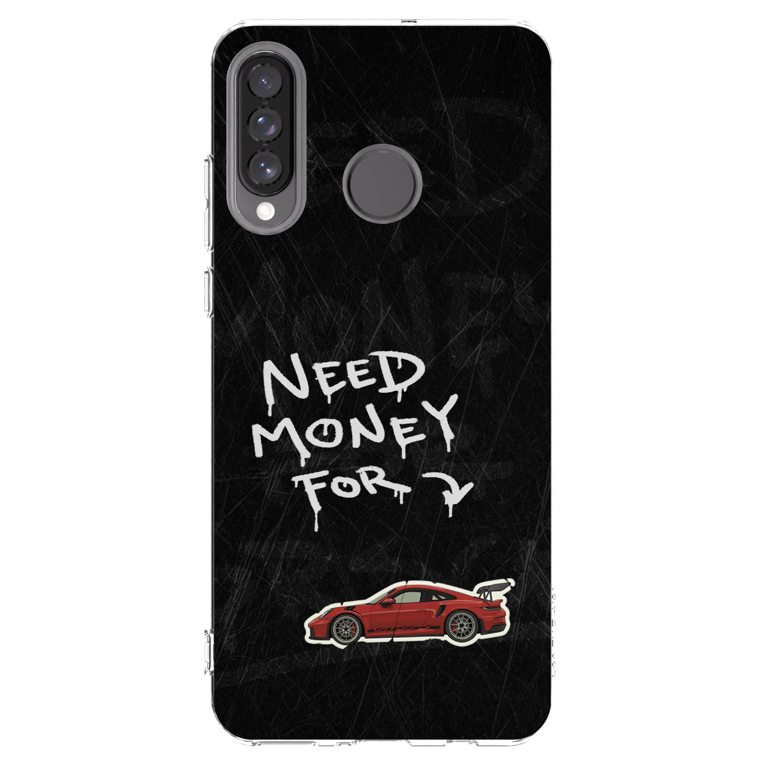 Picasee διαφανής θήκη σιλικόνης Huawei P30 Lite - Track Mode