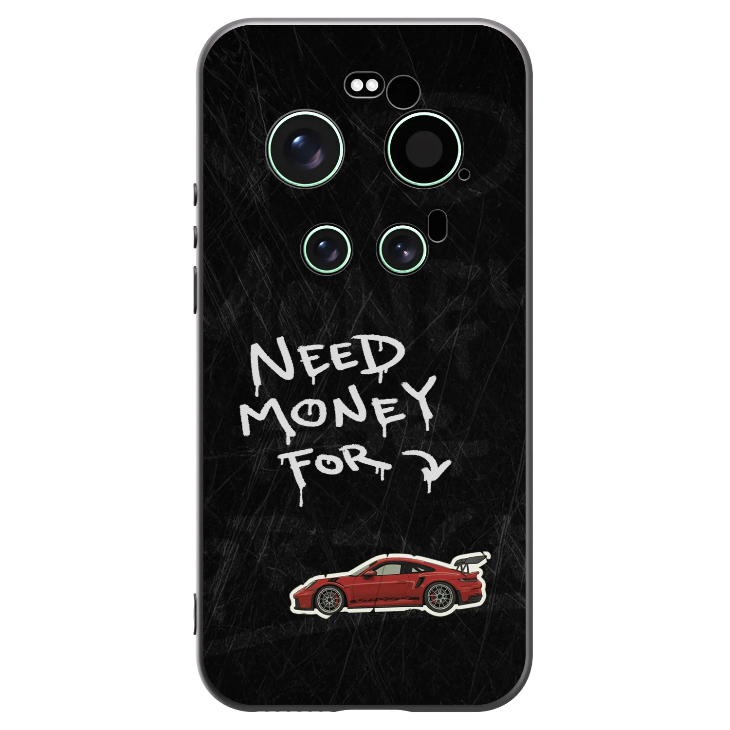 Picasee Μαύρη θήκη σιλικόνης για Xiaomi 17 Ultra - Track Mode