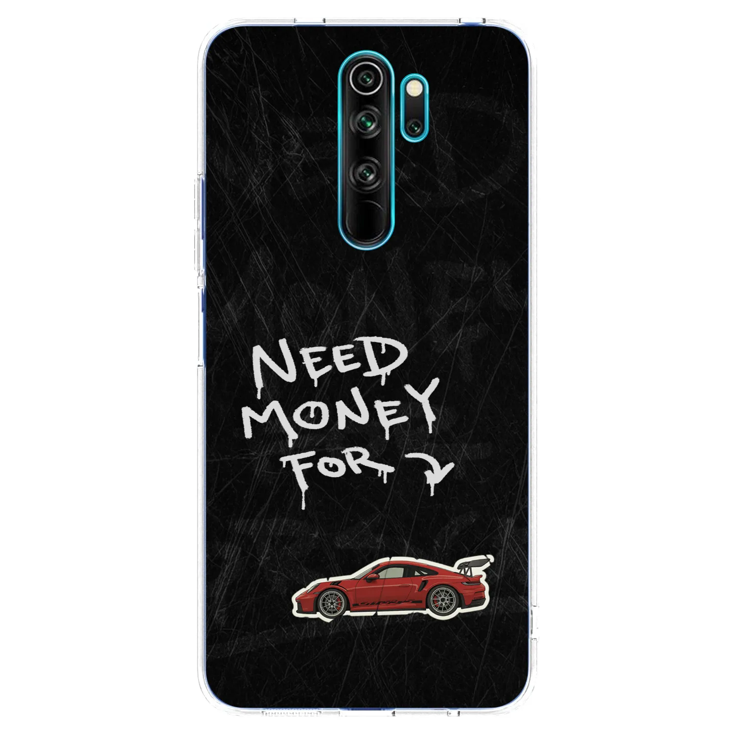 Picasee διαφανής θήκη σιλικόνης Xiaomi Redmi Note 8 Pro - Track Mode