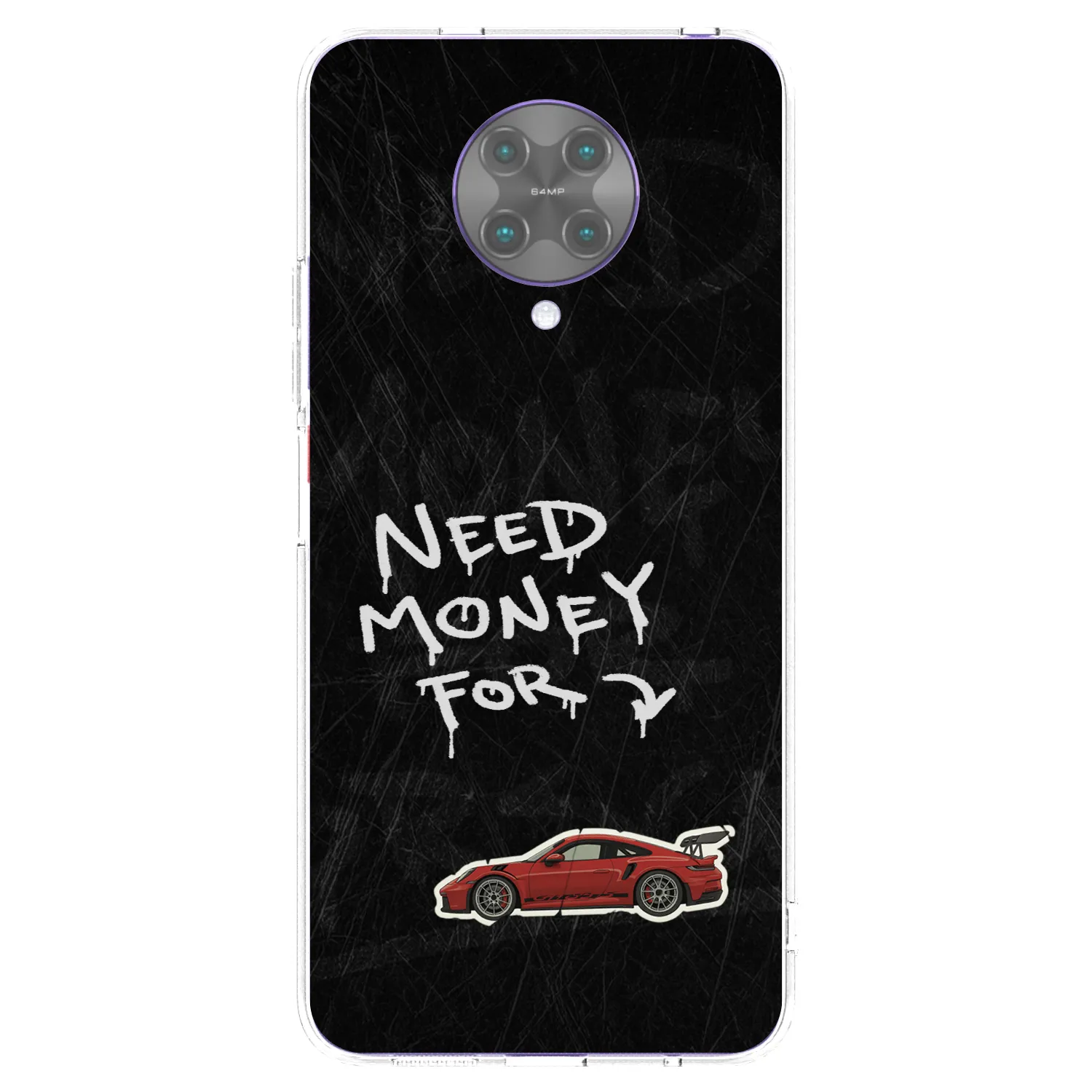 Picasee διαφανής θήκη σιλικόνης Xiaomi Poco F2 Pro - Track Mode