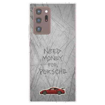 Picasee διαφανής θήκη σιλικόνης Samsung Galaxy Note 20 Ultra - Garage Scratch