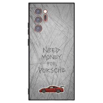 Picasee Μαύρη θήκη σιλικόνης για Samsung Galaxy Note 20 Ultra - Garage Scratch