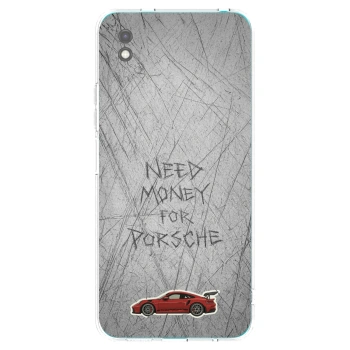 Picasee Μαύρη θήκη σιλικόνης για Xiaomi Redmi 9A - Garage Scratch