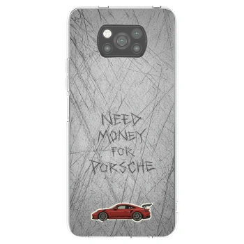 Picasee Μαύρη θήκη σιλικόνης για Xiaomi Poco X3 - Garage Scratch