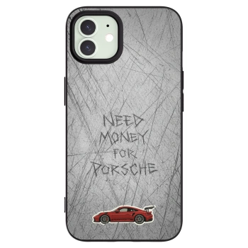 Picasee Μαύρη θήκη σιλικόνης για Apple iPhone 12 Pro - Garage Scratch