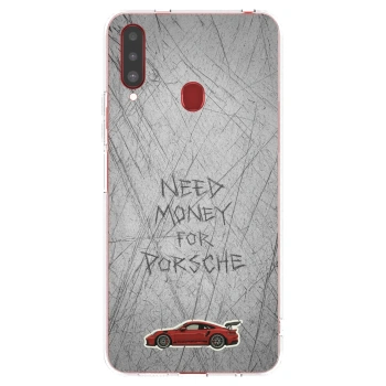 Picasee διαφανής θήκη σιλικόνης Samsung Galaxy A20s - Garage Scratch