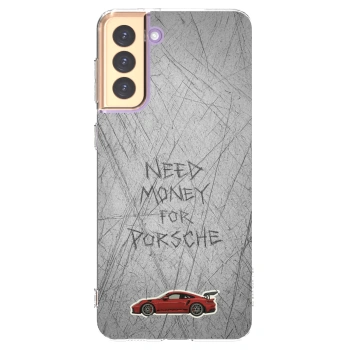 Picasee διαφανής θήκη σιλικόνης Samsung Galaxy S21+ 5G G996F - Garage Scratch