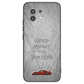 Picasee Μαύρη θήκη σιλικόνης για Xiaomi Mi 11 - Garage Scratch