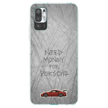 Picasee διαφανής θήκη σιλικόνης Xiaomi Redmi Note 10 5G - Garage Scratch