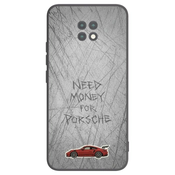 Picasee Μαύρη θήκη σιλικόνης για Xiaomi Redmi Note 9T - Garage Scratch