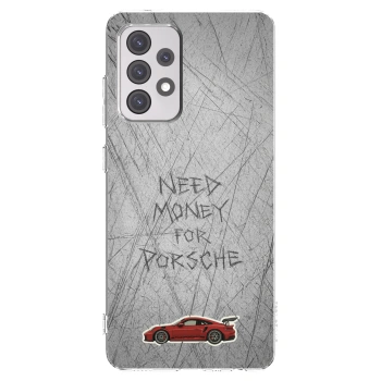 Picasee διαφανής θήκη σιλικόνης Samsung Galaxy A52s 5G A528B - Garage Scratch