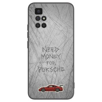 Picasee Μαύρη θήκη σιλικόνης για Xiaomi Redmi 10 - Garage Scratch