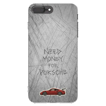 Picasee διαφανής θήκη σιλικόνης Apple iPhone 7 Plus - Garage Scratch