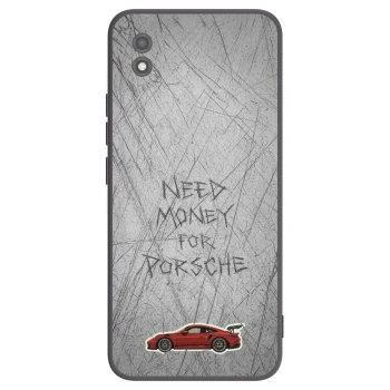 Picasee Μαύρη θήκη σιλικόνης για Realme C11 (2021) - Garage Scratch