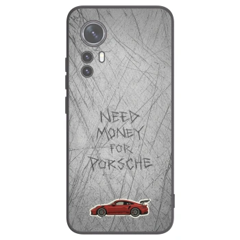 Picasee Μαύρη θήκη σιλικόνης για Xiaomi 12 - Garage Scratch