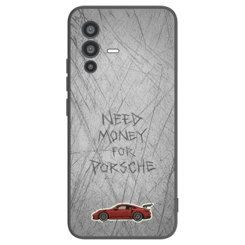 Picasee Μαύρη θήκη σιλικόνης για Vivo V23 5G - Garage Scratch