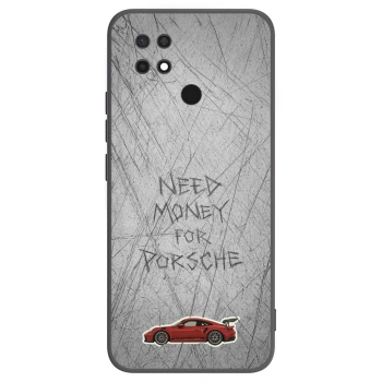 Picasee Μαύρη θήκη σιλικόνης για Xiaomi Redmi 10C - Garage Scratch