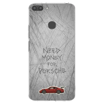 Picasee διαφανής θήκη σιλικόνης Huawei P Smart - Garage Scratch