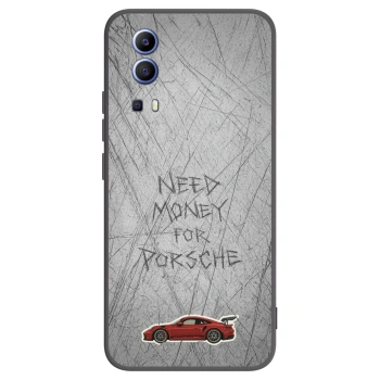 Picasee Μαύρη θήκη σιλικόνης για Vivo Y52 5G - Garage Scratch