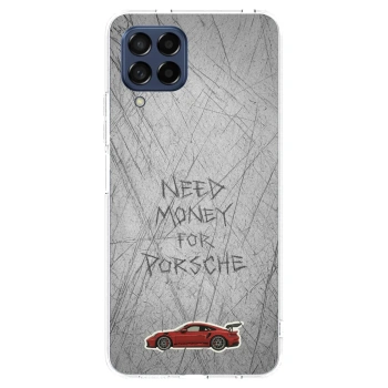 Picasee διαφανής θήκη σιλικόνης Samsung Galaxy M53 5G - Garage Scratch