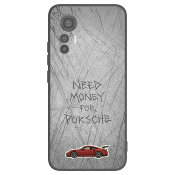 Picasee Μαύρη θήκη σιλικόνης για Xiaomi 12 Lite - Garage Scratch