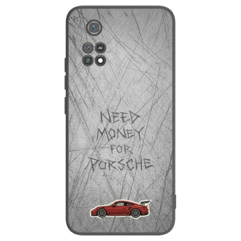 Picasee Μαύρη θήκη σιλικόνης για Xiaomi Poco M4 Pro - Garage Scratch