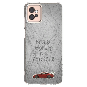 Picasee διαφανής θήκη σιλικόνης Motorola Moto G32 - Garage Scratch