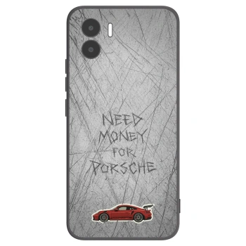 Picasee Μαύρη θήκη σιλικόνης για Xiaomi Redmi A1 - Garage Scratch