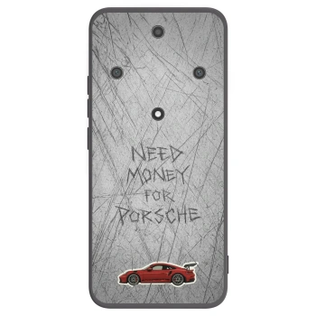 Picasee Μαύρη θήκη σιλικόνης για Honor Magic5 Lite 5G - Garage Scratch