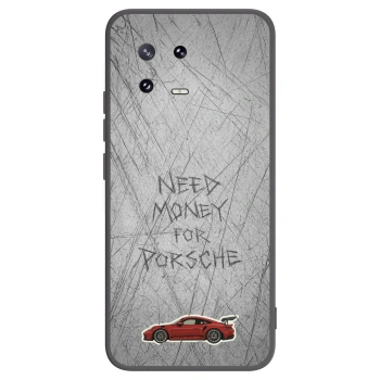 Picasee Μαύρη θήκη σιλικόνης για Xiaomi 13 Pro - Garage Scratch