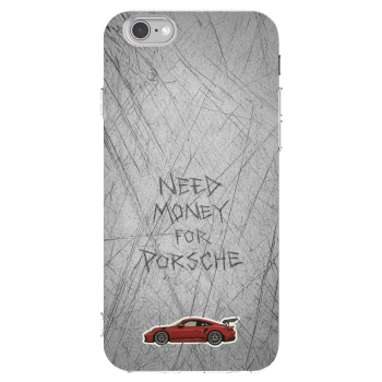 Picasee διαφανής θήκη σιλικόνης Apple iPhone 6/6S - Garage Scratch