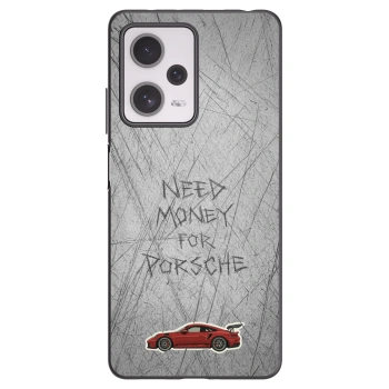 Picasee Μαύρη θήκη σιλικόνης για Xiaomi Redmi Note 12 Pro+ 5G - Garage Scratch