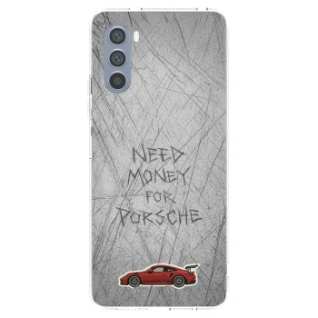 Picasee διαφανής θήκη σιλικόνης Motorola Moto G62 - Garage Scratch