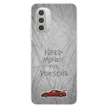 Picasee διαφανής θήκη σιλικόνης Motorola Moto G51 - Garage Scratch