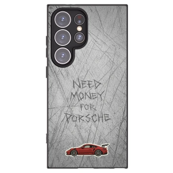 Picasee Μαύρη θήκη σιλικόνης για Samsung Galaxy S24 Ultra S928B 5G - Garage Scratch
