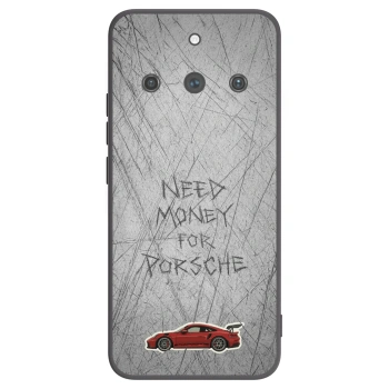 Picasee Μαύρη θήκη σιλικόνης για Realme 11 Pro+ - Garage Scratch