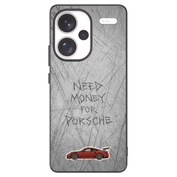 Picasee Μαύρη θήκη σιλικόνης για Xiaomi Redmi Note 13 Pro+ 5G - Garage Scratch