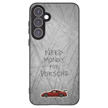 Picasee Μαύρη θήκη σιλικόνης για Samsung Galaxy A55 5G A556B - Garage Scratch