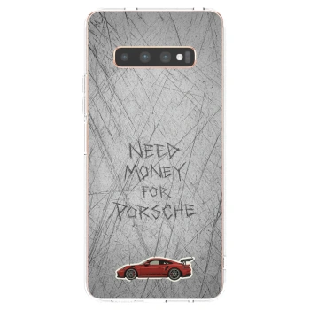 Picasee διαφανής θήκη σιλικόνης Samsung Galaxy S10 Plus G975 - Garage Scratch