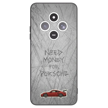 Picasee Μαύρη θήκη σιλικόνης για Xiaomi Redmi 14C - Garage Scratch